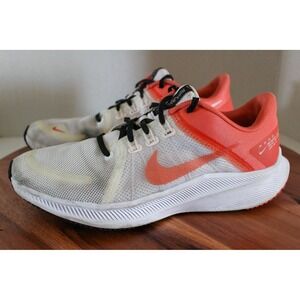 Nike Shoes Womens 11.5 White Orange Quest 4 Running Sneaker DA1106-102 *READ